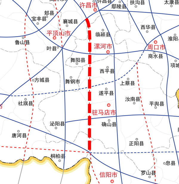 总投资1563亿元许昌至信阳高速公路项目将开建