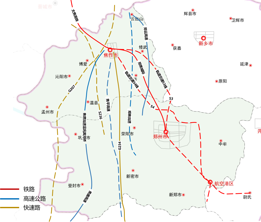 河南通许铁路规划图图片