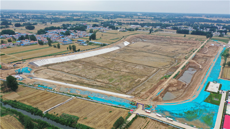 豫东骨干水网正在加速形成 引江济淮工程(河南段)今年年底主体工程