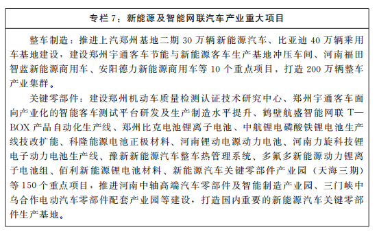 河南省人民政府关于印发河南省“十四五”战略性新兴产业和未来产业发展规划的通知