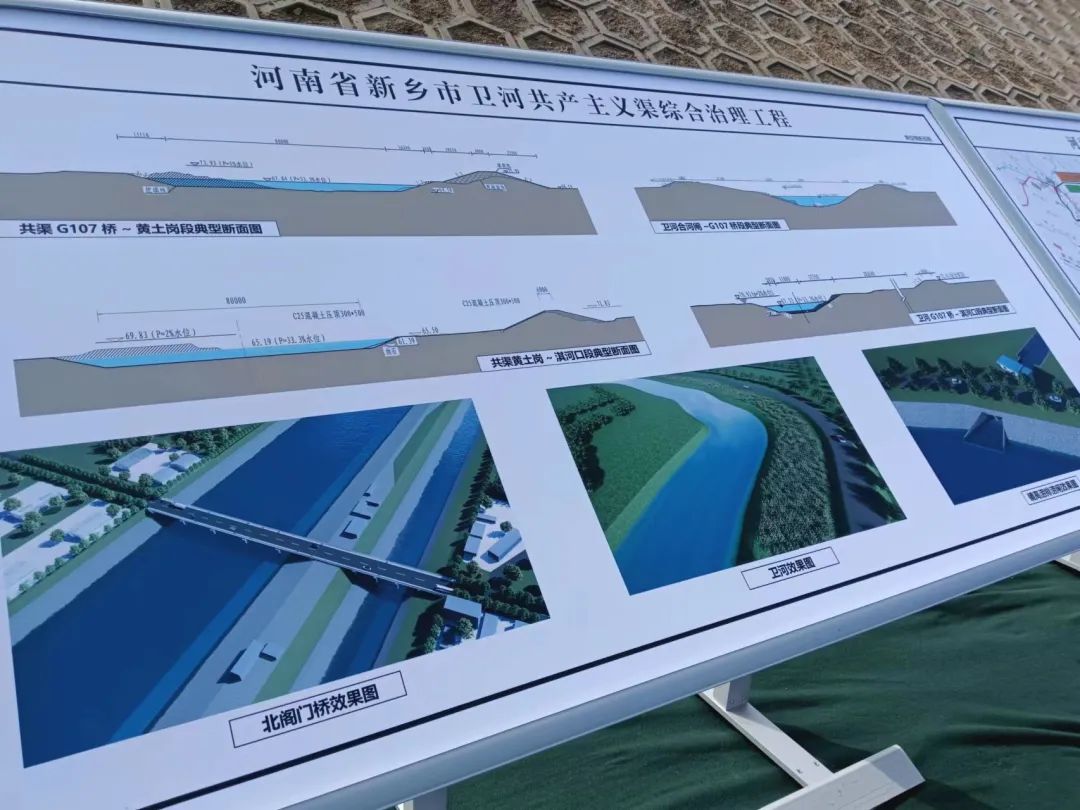 总投资23亿元 新乡市卫河共产主义渠综合治理工程项目开工