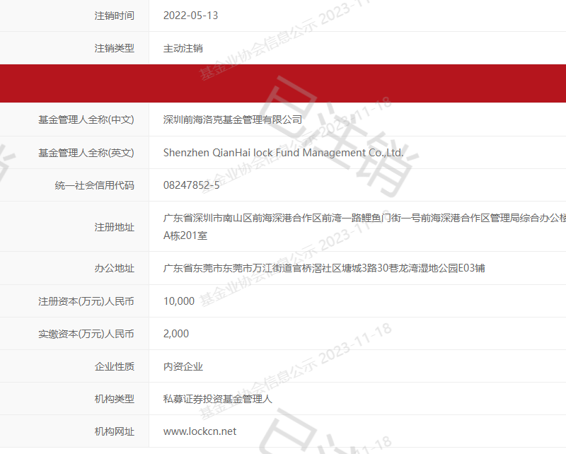 来源：中国证券投资基金协会官网